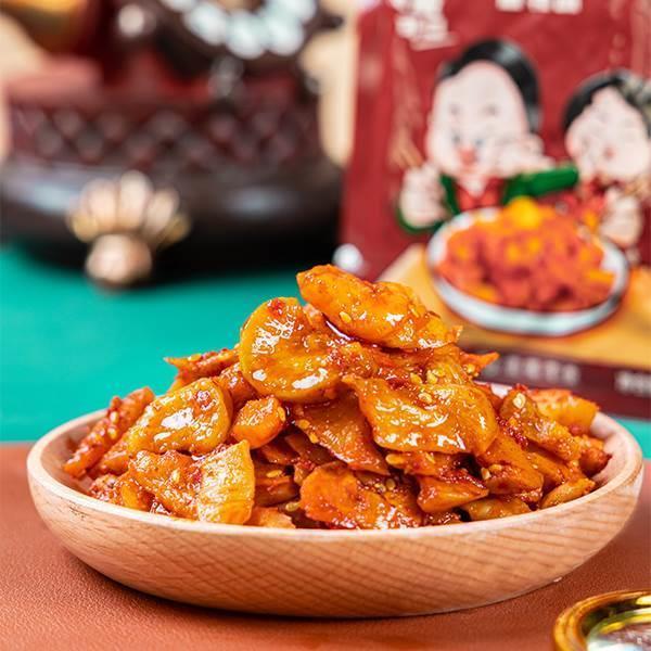 胖小呆高原萝卜干下饭菜嘎嘣脆香辣脆爽拌饭菜开袋即食旗舰店