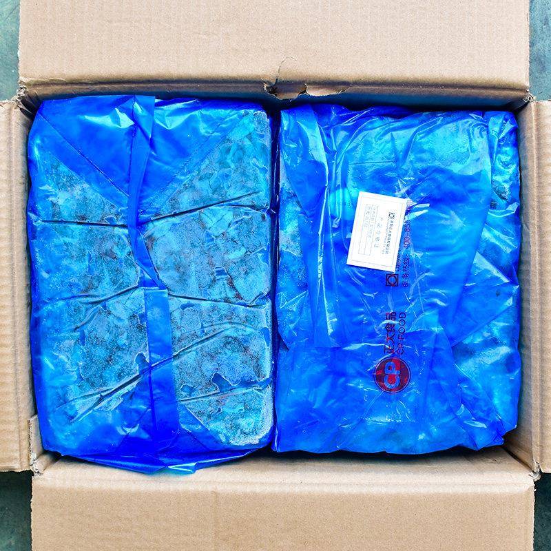 新品正大猪脑花冷冻半成品商用烧烤锡纸食材火锅炖汤96副猪脑髓整