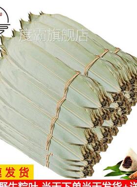 粽叶新鲜大叶广西粽叶干大号送粽绳粽子叶价烘干粽叶60/120张