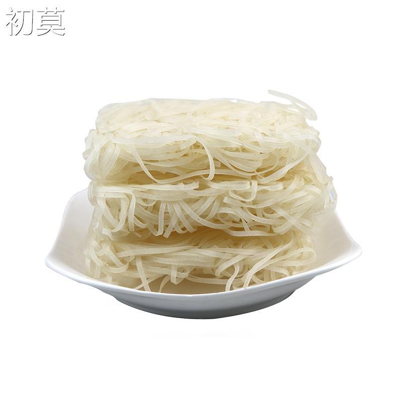 湖南特产常德米粉喂稻好河粉干切粉宽粉扁粉纯大米不糊汤汉寿河粉