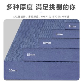 tpe双人瑜伽垫加厚男s女士运动健身毯练功防滑减震静音地垫子家用