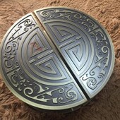 仿古半圆大拉手玻璃移门拉手木门拉手现代大门拉手中式 木门把手