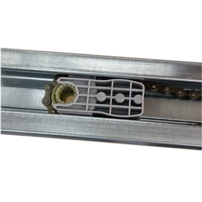 中天车库门链轮链条齿轮卡槽支撑座翻板门链条卡座宜佳 EIKIA配件