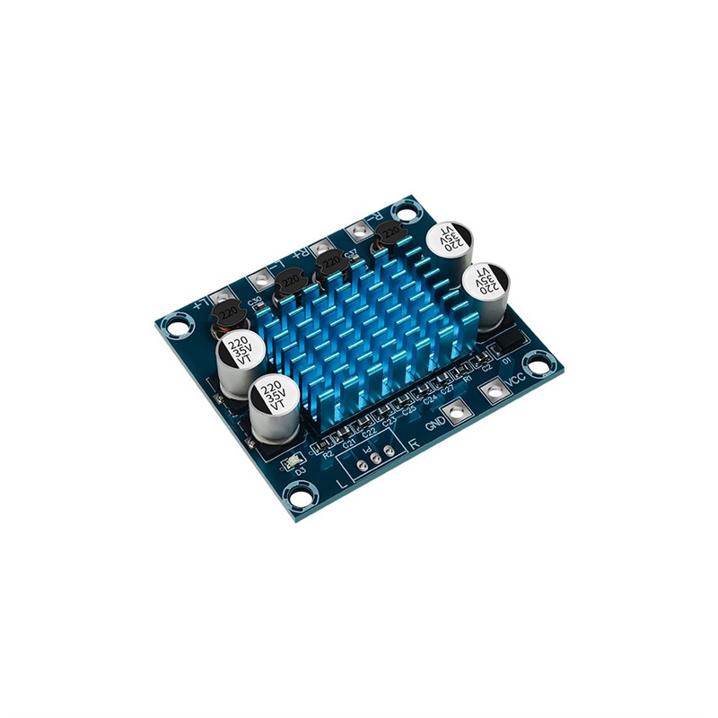 XH-A232 高清数字音r频功放板mp3放大模块8V-20V扩音板双声道30W