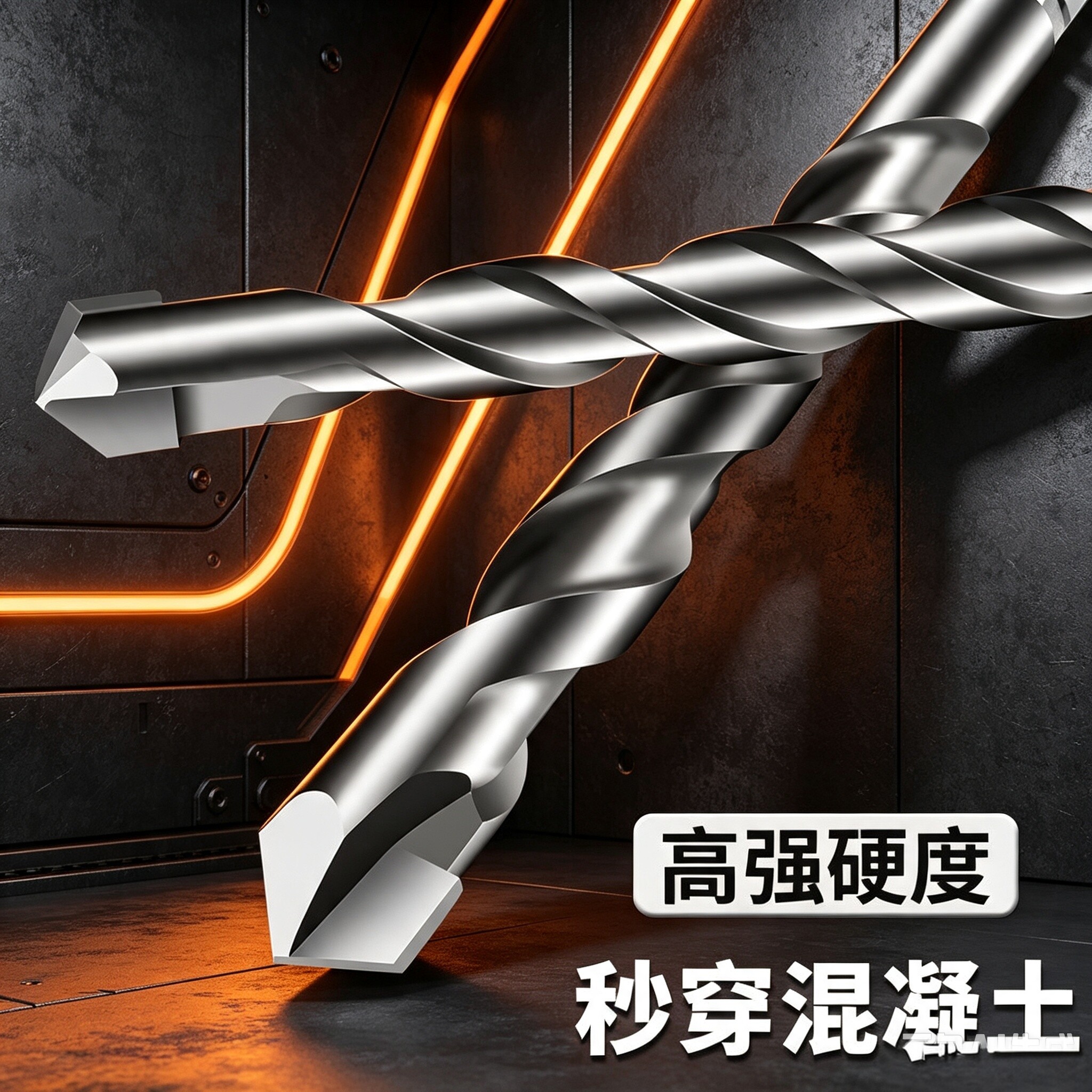 水泥墙瓷砖混凝土多功能打孔钻头