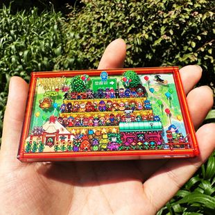 星露谷物语周边星露谷物语全家福亚克力浮雕冰箱贴stardewvalley