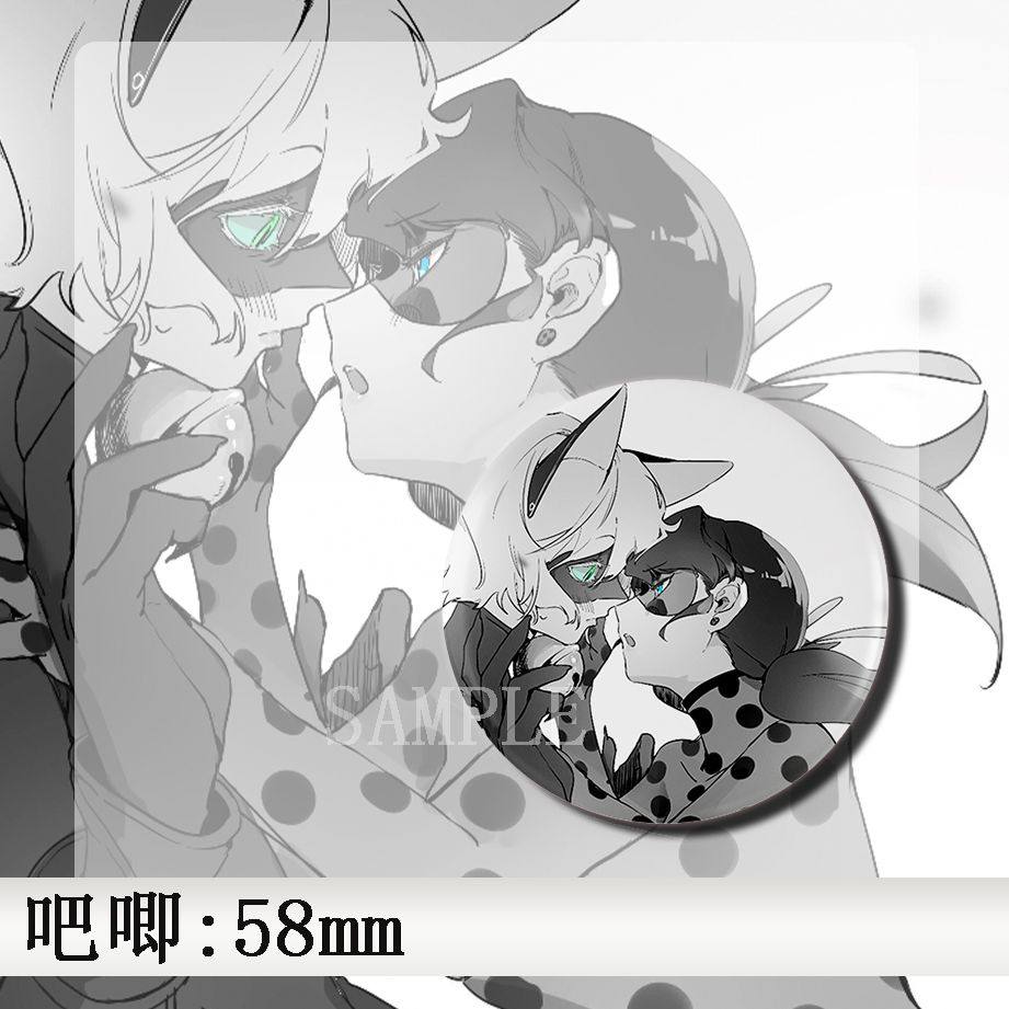LADYBUG瓢虫Miraculous ladybug 瓢虫雷迪×瓢虫少女 灰色空间吧 - 实物图