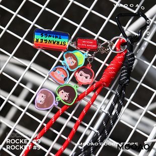 怪奇物语周边怪奇物语逆世界达斯汀威尔十一麦克复古美式质感红色