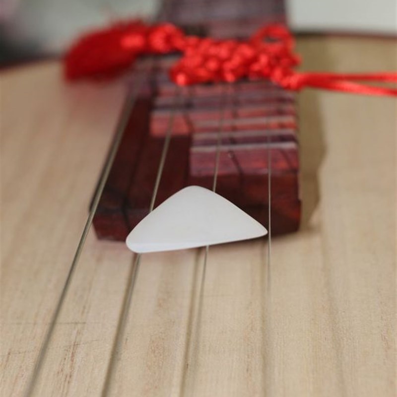 阮小妖纯手工磨h制彩色尼龙中阮大阮柳琴拨片考级考试利器冰清玉