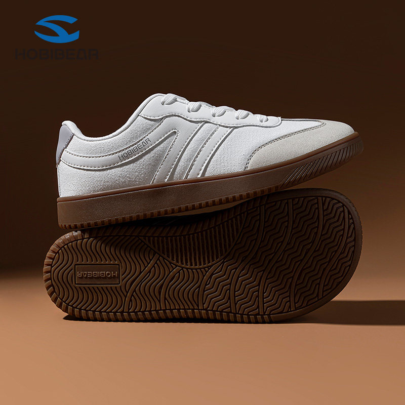 HOBIBEAR宽楦赤足简约男鞋舒适防滑耐磨户外运动鞋休闲板鞋轻便,流行男鞋,休闲板鞋,淘宝优惠券,粉丝福利购,淘宝优惠卷