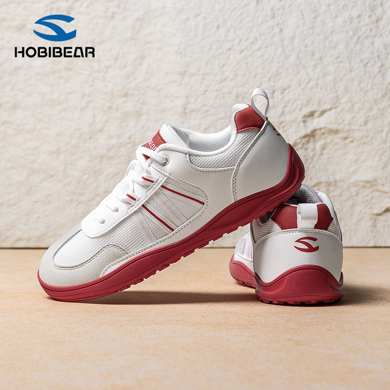HOBIBEAR休闲鞋春夏2026网面透气防滑减震室内运动百搭宽楦赤足鞋,流行男鞋,德训鞋,淘宝优惠券,粉丝福利购,淘宝优惠卷