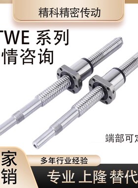 上隆替代滚珠d丝杆BTWE2005 2010 2020 2505 2510 2525 32丝杠螺