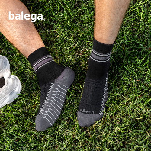 balega专业跑步袜银离子抗菌防臭