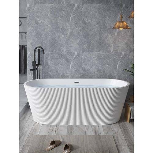 亚克力网红独立式浴缸家用小户型保温一体无缝欧式民宿酒店浴盆