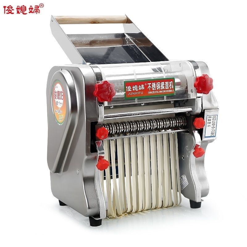 电动压面机家用小型面条机台式不锈钢全自动商用揉面机压饺子皮机