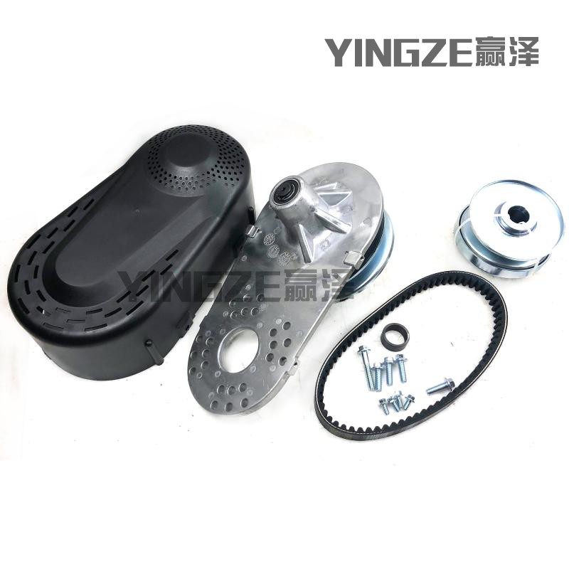 自制Gokart四轮卡丁车改装发动机离合器CVT传动轴轴孔254MM