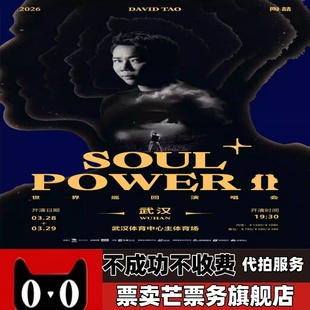 2026陶喆世界巡回演唱会 陶喆武汉天津重庆巡回演唱会门票