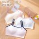 18岁初中学生发育期抹胸背心少女文胸 安心猫纯棉内衣女12