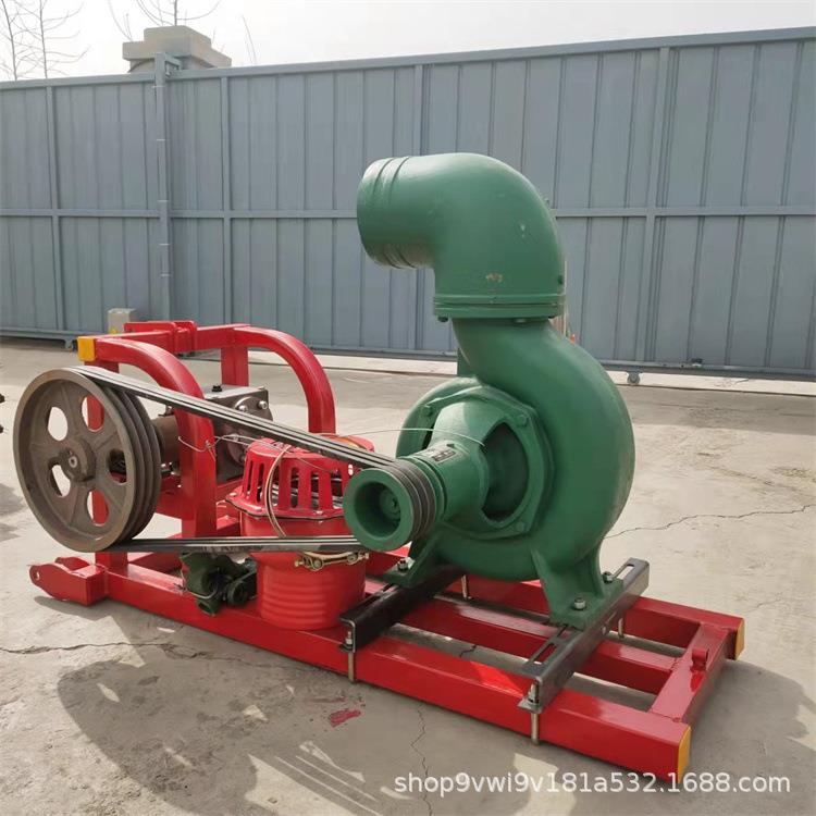 传动轴带动的高流量抽水泵快速满灌浇地市政排水排涝应急设备