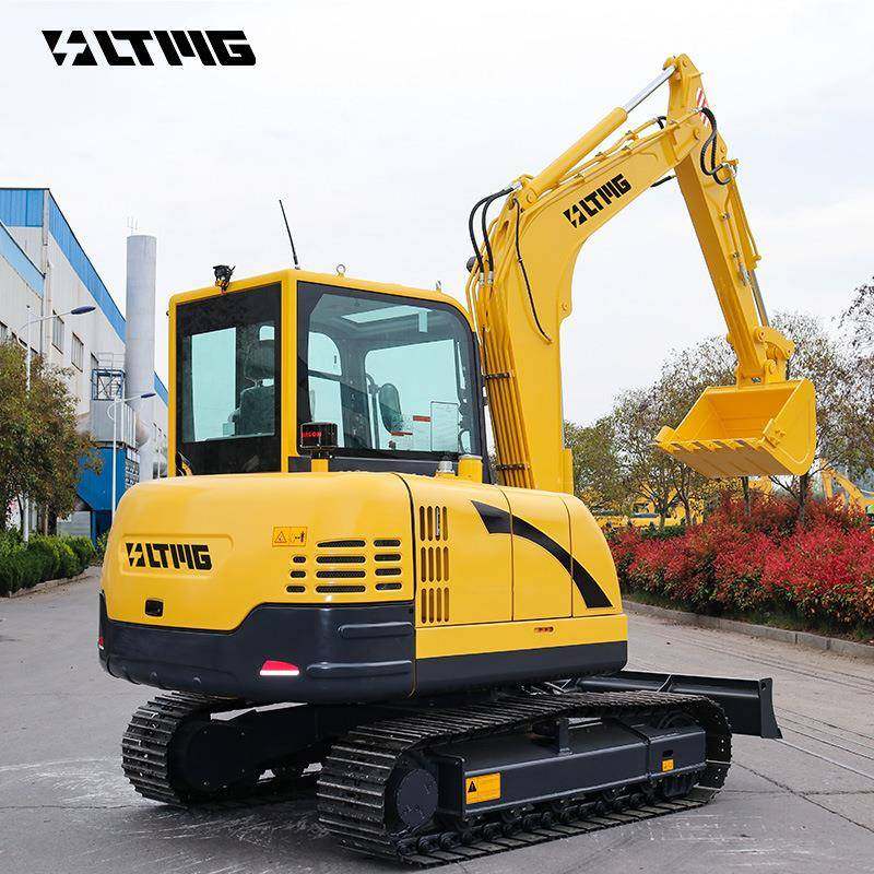 厂家优惠6吨挖掘机履带式工程挖机60中型液压全新全地形挖土价格