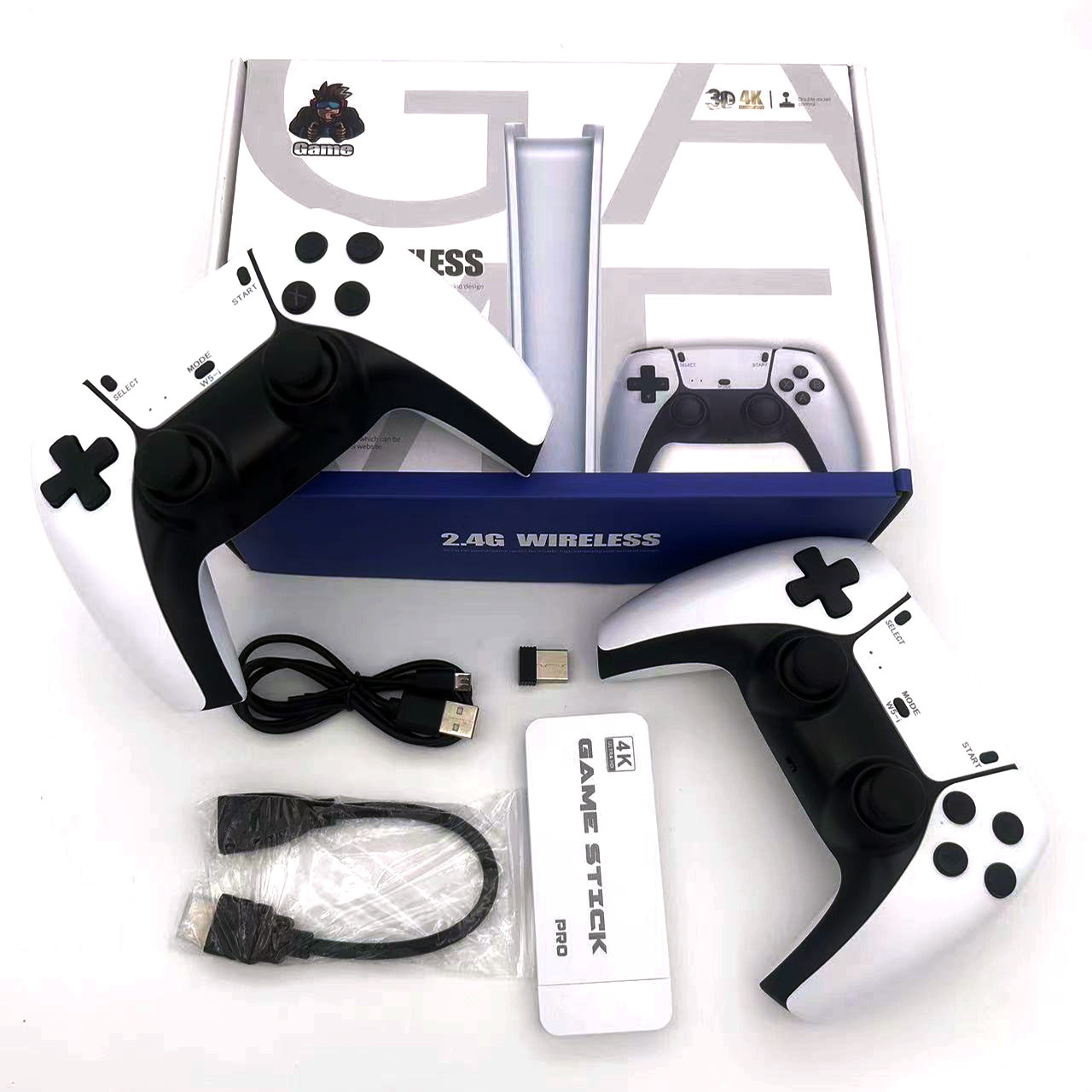 高清M15家用游戏机双人可连电视PSP对战摇杆手柄无线复古街机