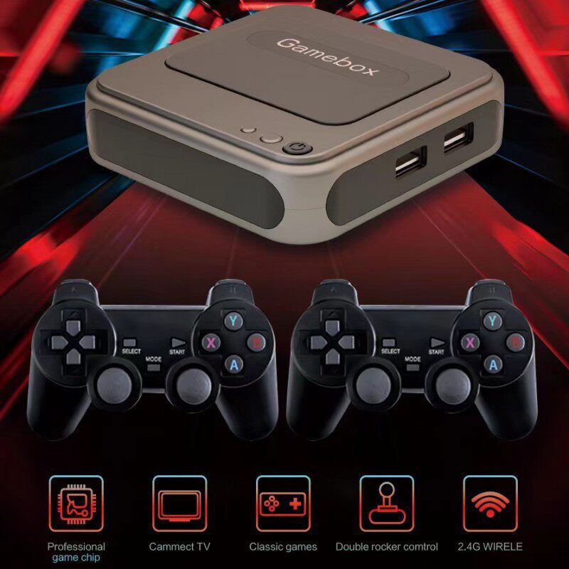 双系统游戏机开源街机3D机顶盒电视盒子PSP战神PS1