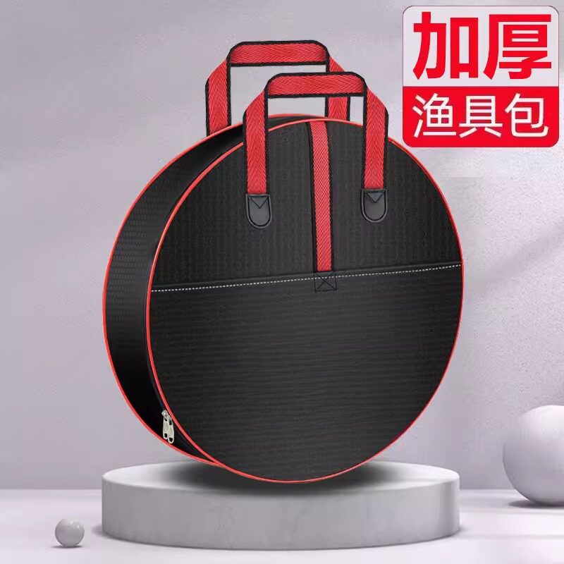 加厚抄网收纳包鱼护包防水双层装25-45-54包渔护包抄网包帆布包图片