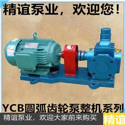 高温电动圆弧齿轮泵YCB系列圆弧泵齿轮泵自吸泵机油泵输油泵整机