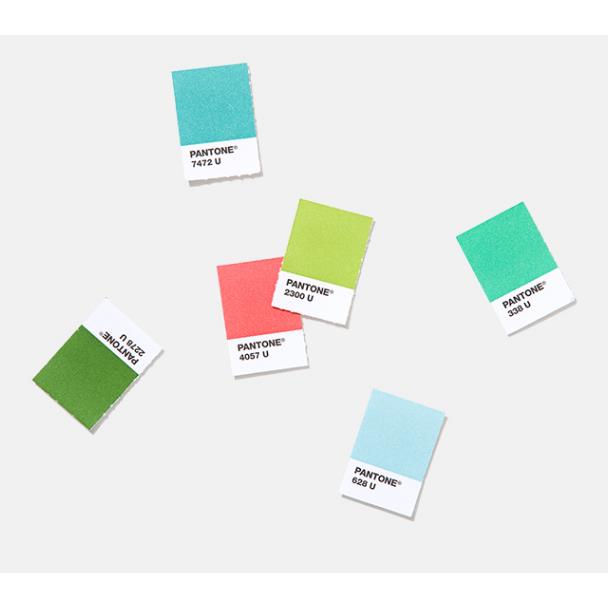 Pantone潘通单张 色卡TPG Tpx C卡 U卡单张单个色号颜色1-7