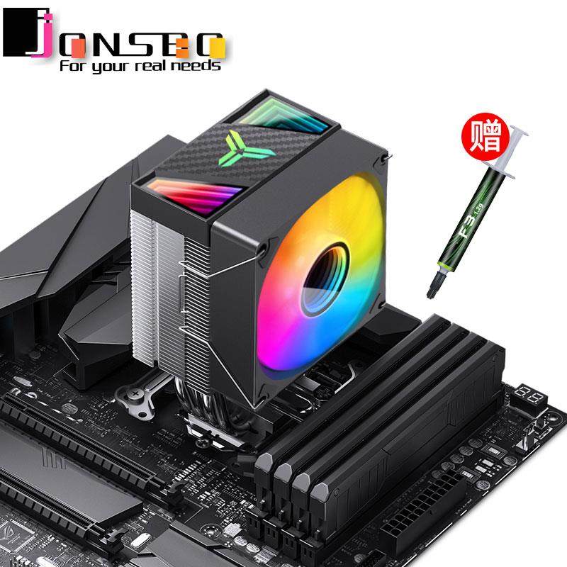 乔思伯CR1400散热器CPU风扇ARGB电脑四铜管CR1000EVO白色塔式风冷