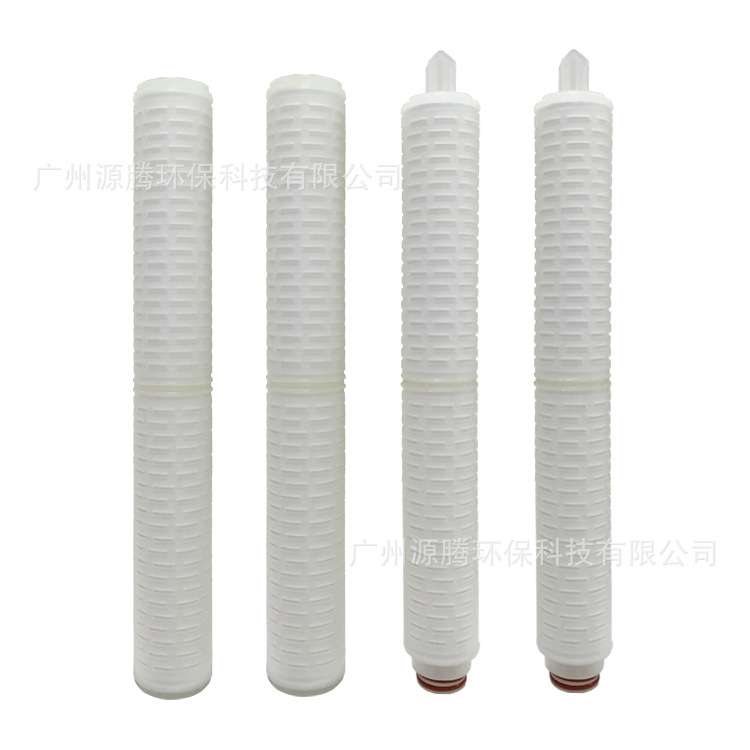 20寸折叠滤芯1吨过滤面积聚丙烯净水配件 水处理过滤器耗材供应