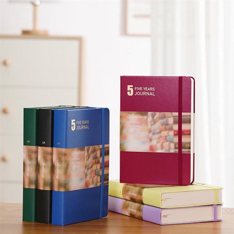 ory五年日程本三年自由书记录本5年时光本笔记本3年日记自填手账