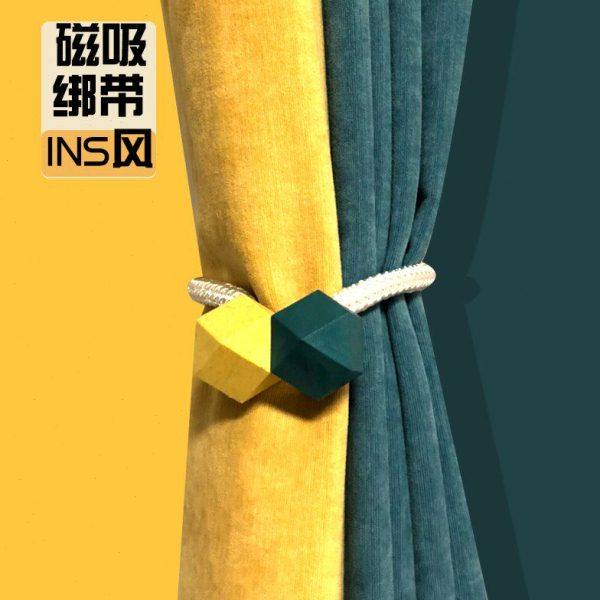 窗帘绑带轻奢高档窗帘装饰配件小饰品北欧轻奢磁铁窗帘扣捆绑绳,居家布艺,窗帘绑带,淘宝优惠券,粉丝福利购,淘宝优惠卷
