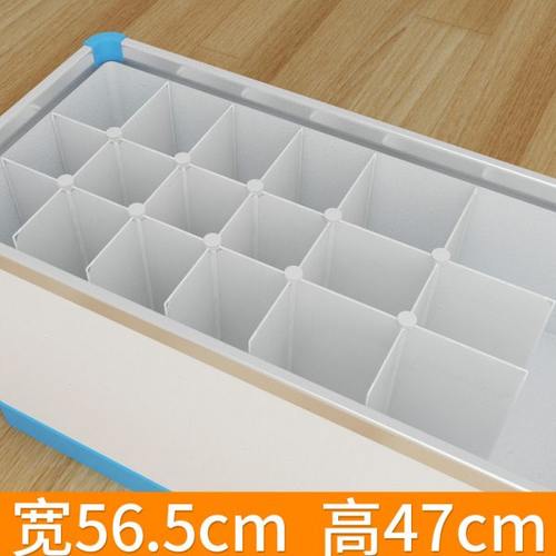 冰柜分隔板雪糕冰棒分类神器收纳筐56.5分隔栏冷柜里面内部置物架