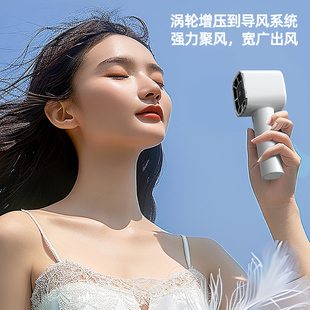 迷你小型超长续航usb无声电风S扇大风力涡轮随身 手持小风扇便携式