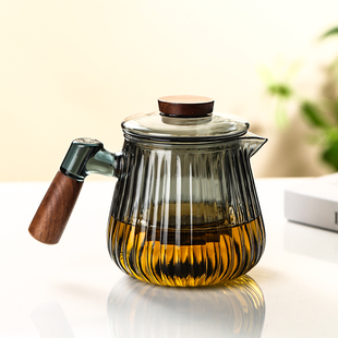 煮茶壶玻璃泡茶家用养生喝花茶杯过滤冲茶K器办公室泡茶壶茶具套
