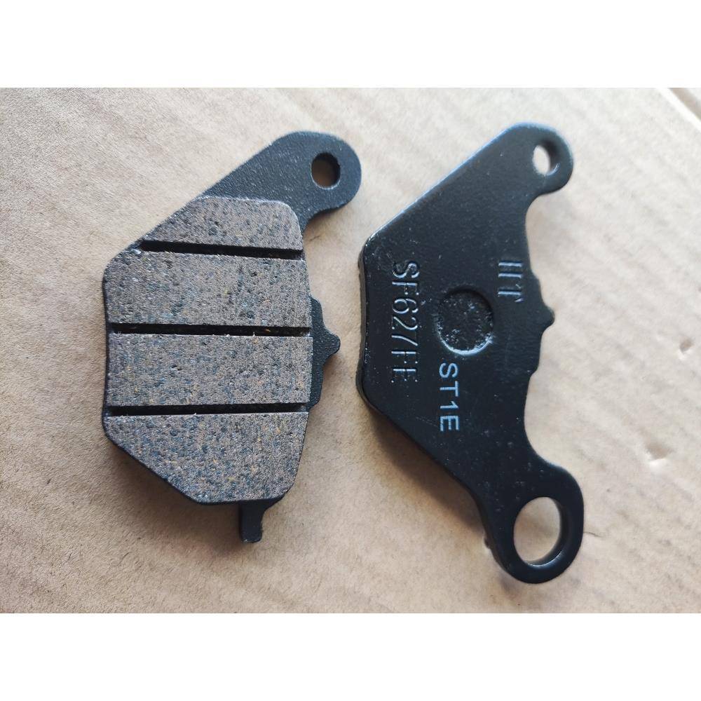 适用豪爵VX125虎鲨VD125速道HJ125T-52/53/55前刹车片碟刹片盘泵