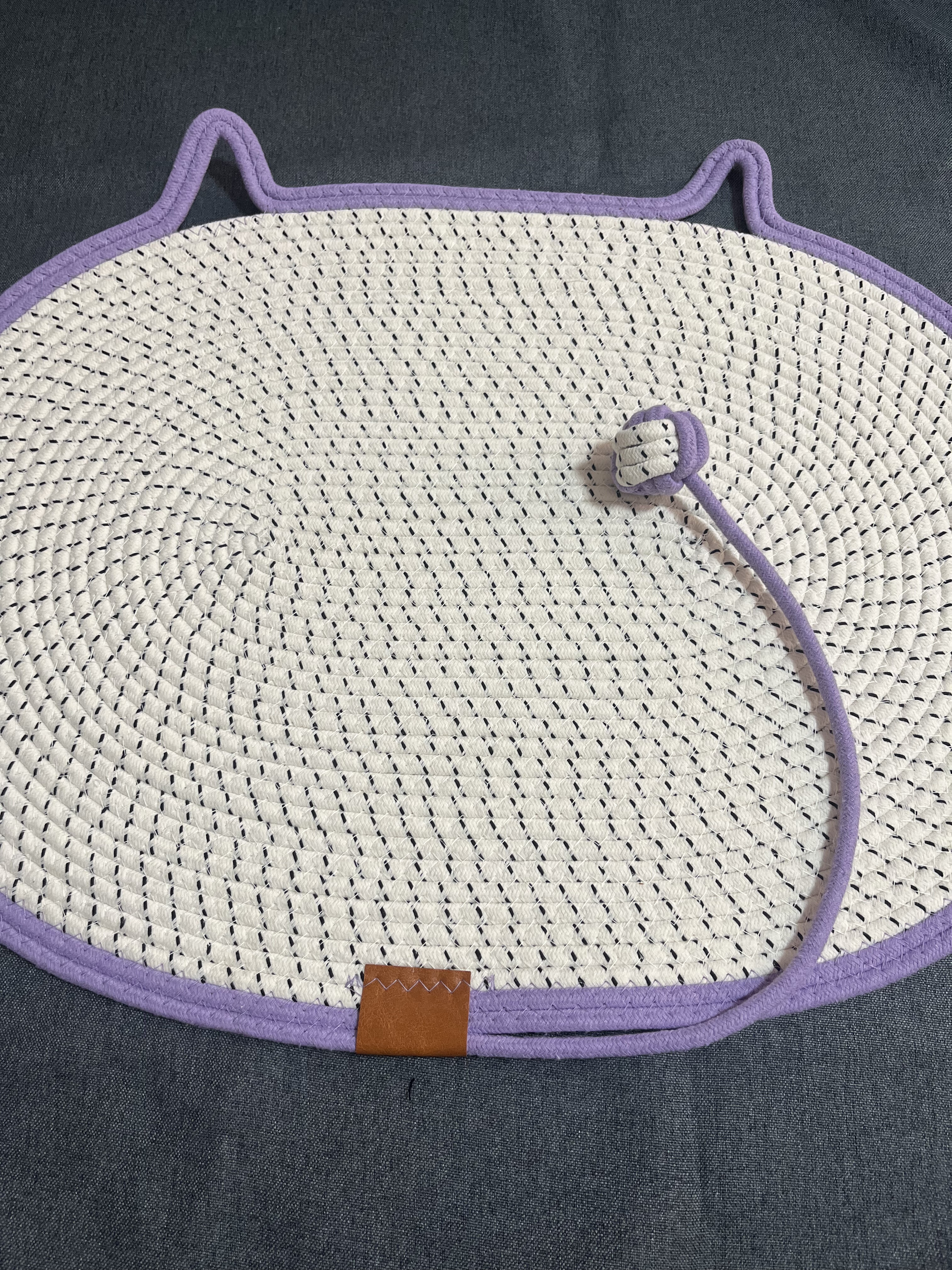 猫抓板地垫棉麻绳编织猫抓垫猫爪垫大号棉绳猫窝睡垫猫咪睡觉垫子