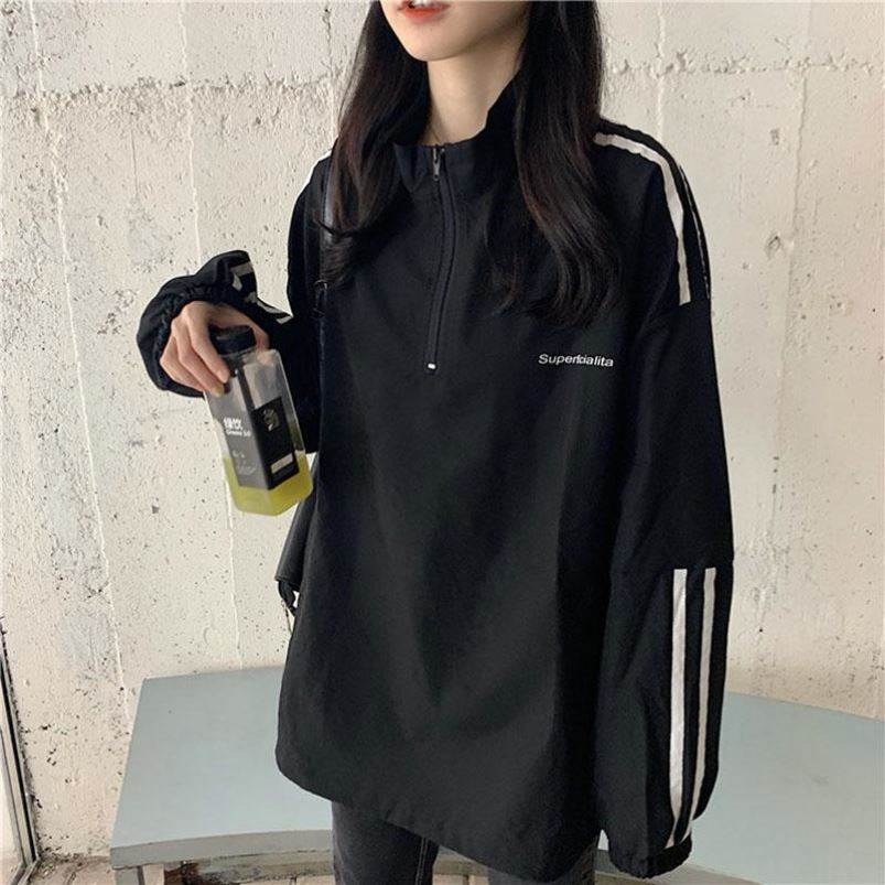 春秋薄款宽松韩版潮ins2026新款bf慵懒风原宿港风女装外套