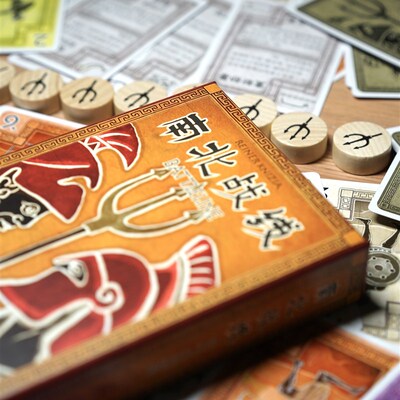 南北战线桌游中文j版Battle Line双人对战游戏逻辑推理策略玩具8