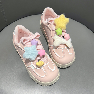 童鞋鞋花秋冬款鞋扣毛绒星星骨头鞋带扣儿童鞋面装饰鞋花配饰女童