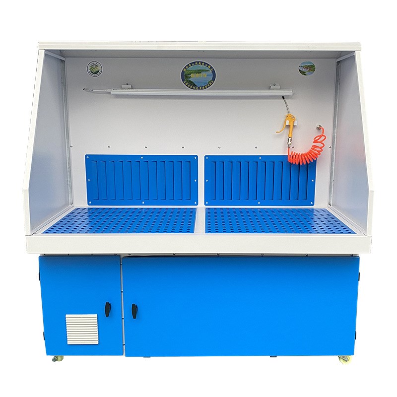 吸尘除尘工作柜抛光机干式打磨台车间木工打磨抛光集尘去毛刺设备