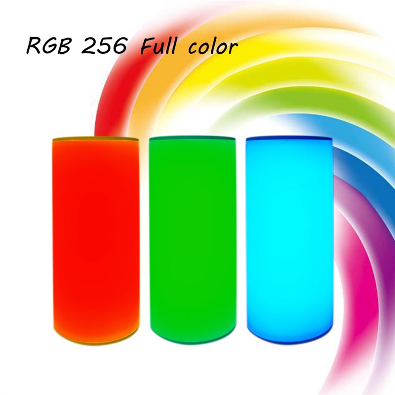 新款幻彩触摸小夜灯七彩流光灯多模式桌面台灯床头卧室氛围情感灯