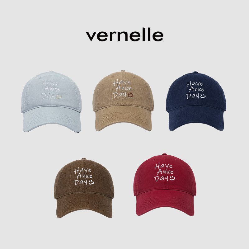 vernelle原创设计HAHA帽刺绣棒球鸭舌帽