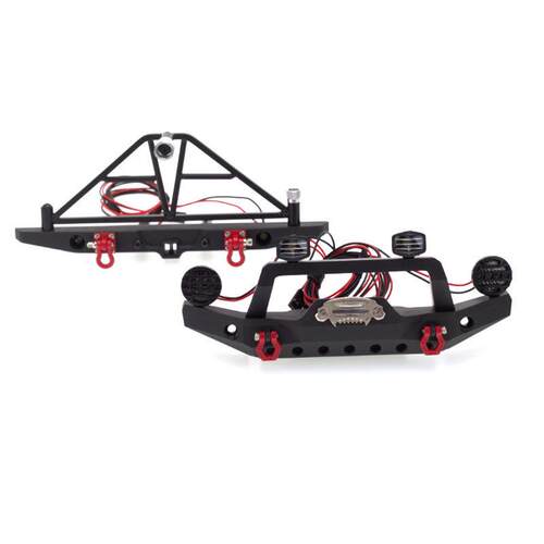攀爬车前杠防撞TRX4 SCX10 Axial scx10 iii AX103007 金属前后杠