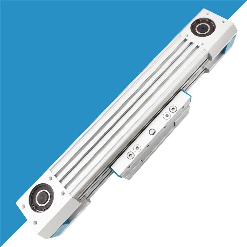 同步带轮线性模组滑台 同步带模组铝型材 皮带式线性导轨模组滑台