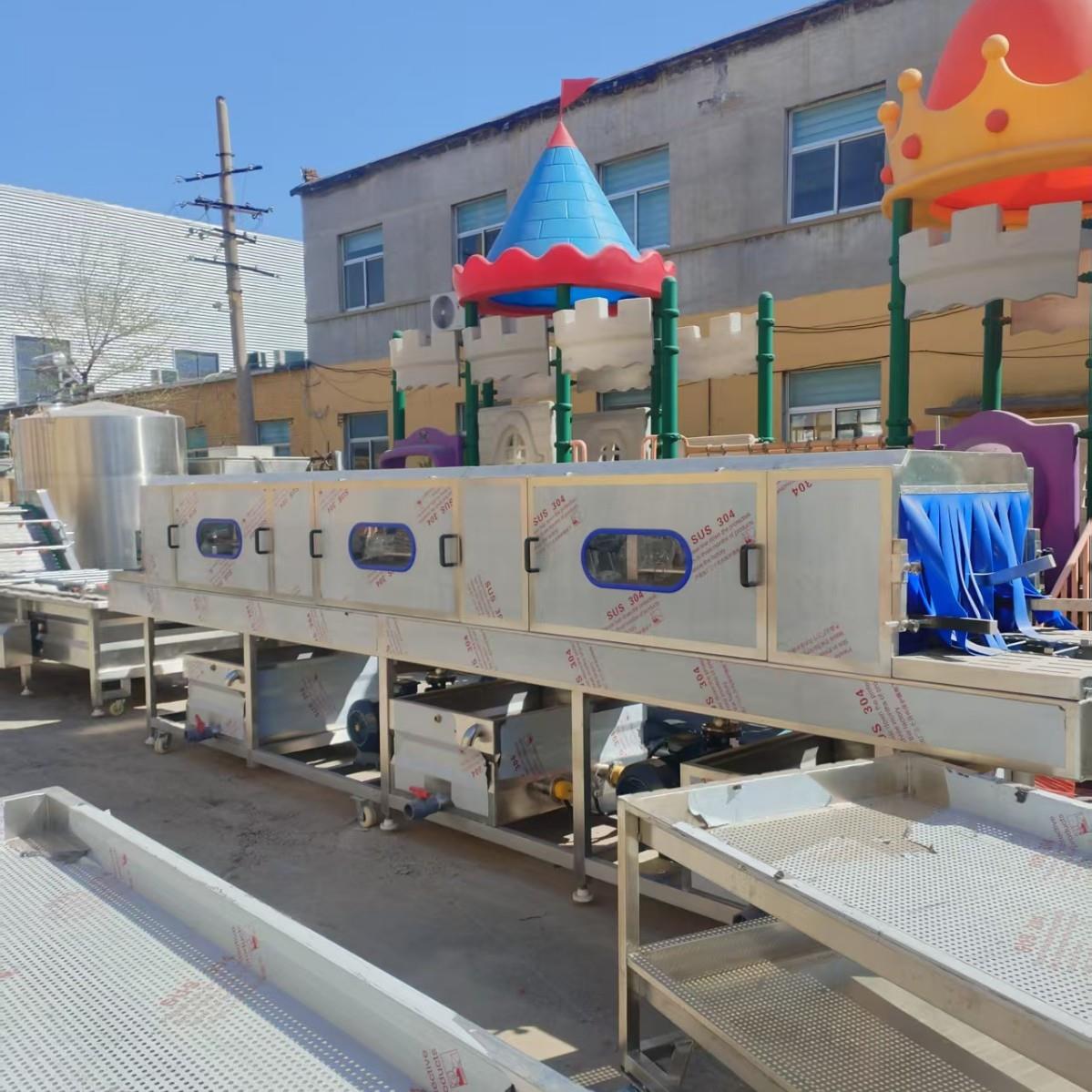 喷淋式自动洗筐机食品塑料筐周转筐清洗设备