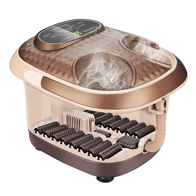 电热洗脚盆恒温调节泡脚盆加热家用小型养生泡脚桶足浴盆足疗神器