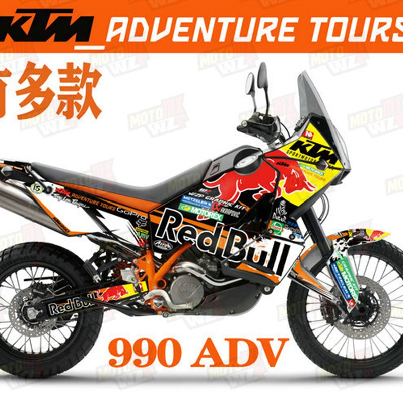 KTM390-1290ADV全系v全车贴花版画贴画版花车身贴拉花贴纸100+款