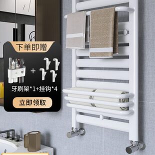 专用不锈钢置物架散热片取暖器E 暖气片家用小背篓水暖卫生间明装